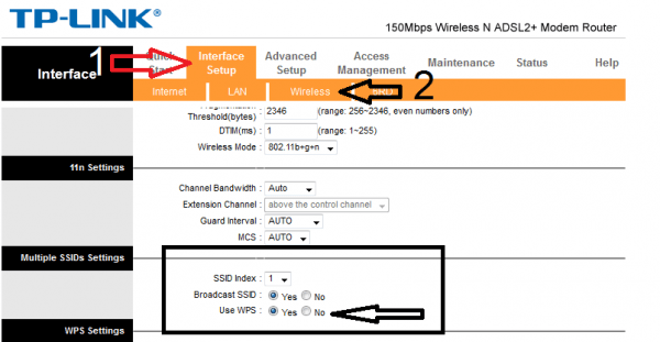 غیرفعال کردن WPS