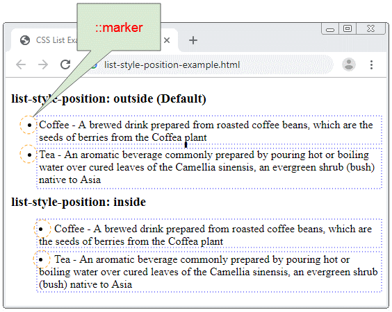   3-CSS list-style-position