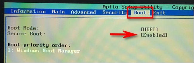 آموزش فعال‌ سازی Secure Boot برای نصب ویندوز 11