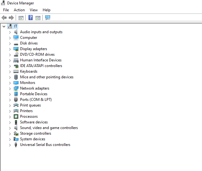 Device-manager ویندوز 