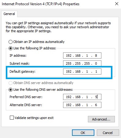 Default Gateway چیست؟