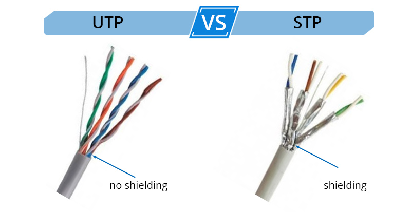 تفاوت کابل UTP و STP