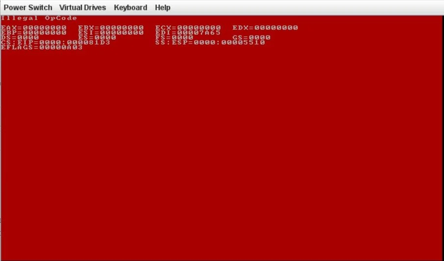 خطای Illegal Opcode چیست؟